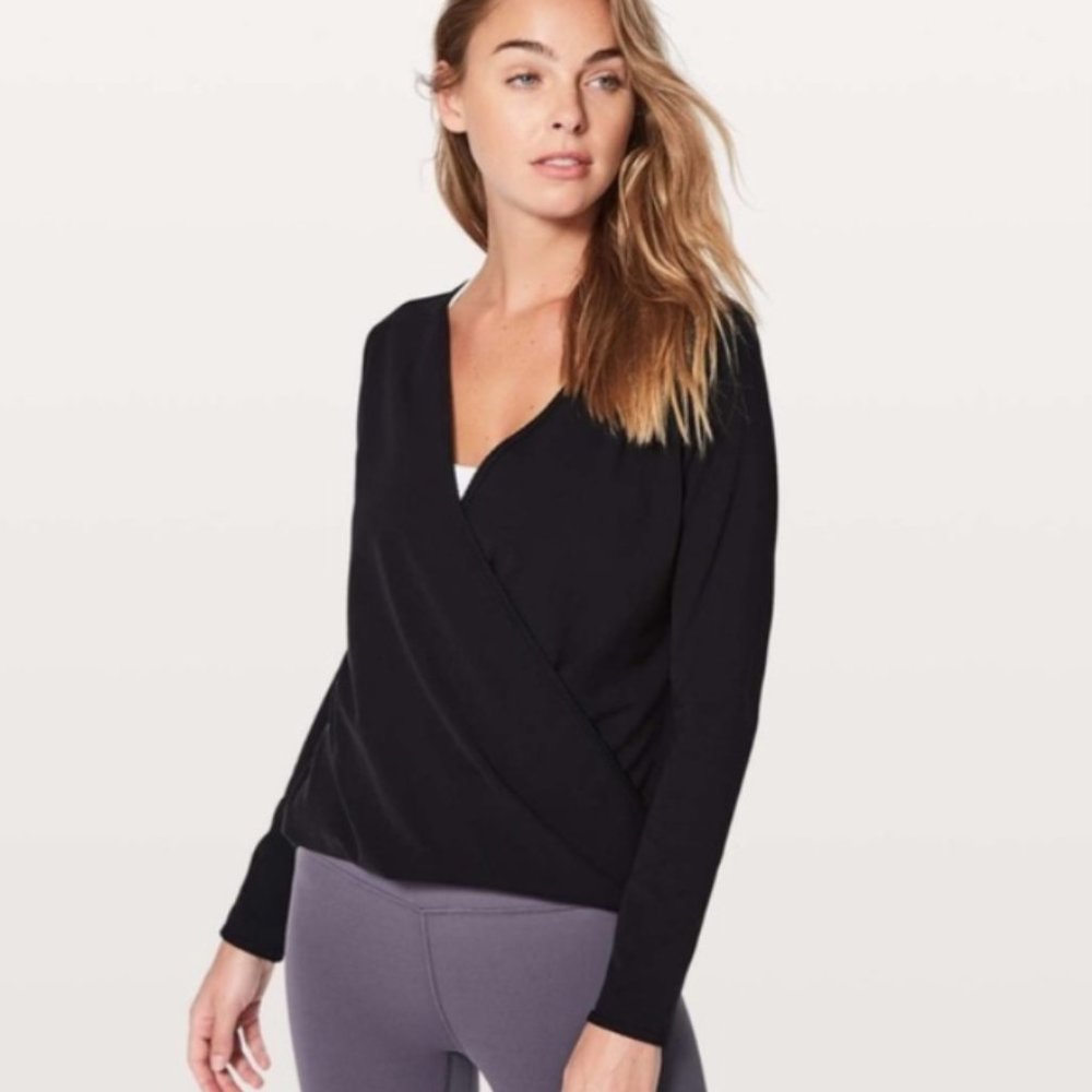 Lululemon Wrap Top - Picture 2 of 2